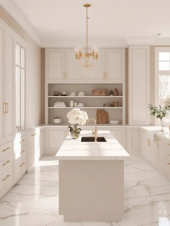 elegant durable marble flooring