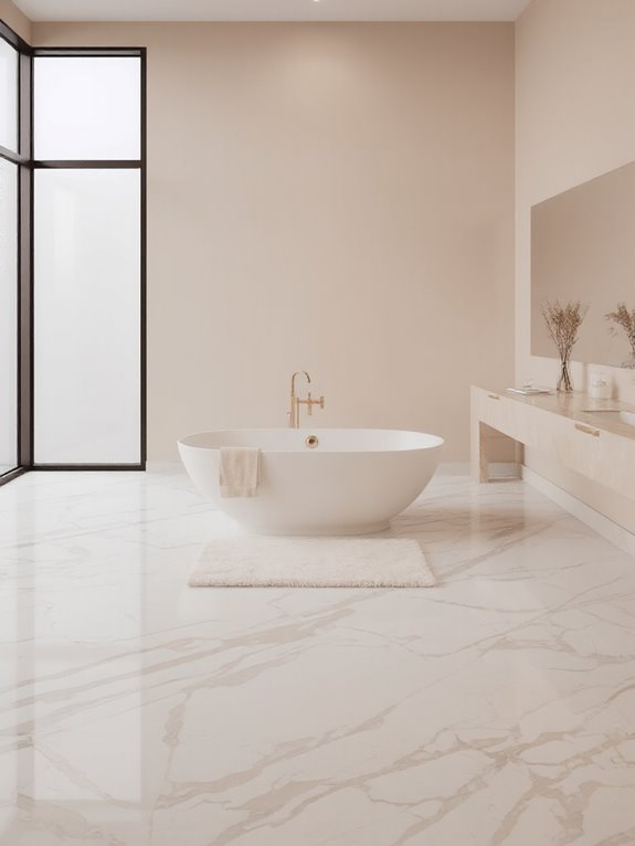 elegant marble flooring patterns