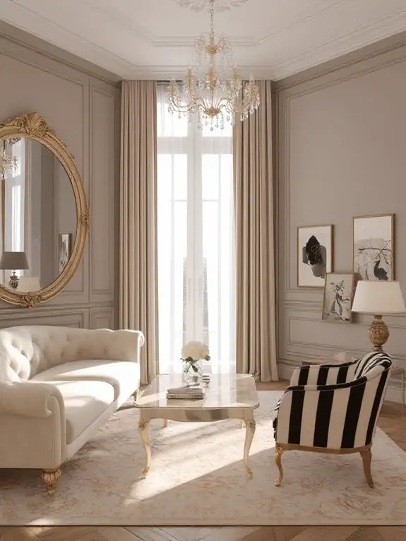 elegant minimalist parisian style