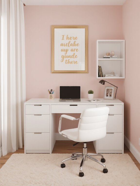 functional minimalist workspace design