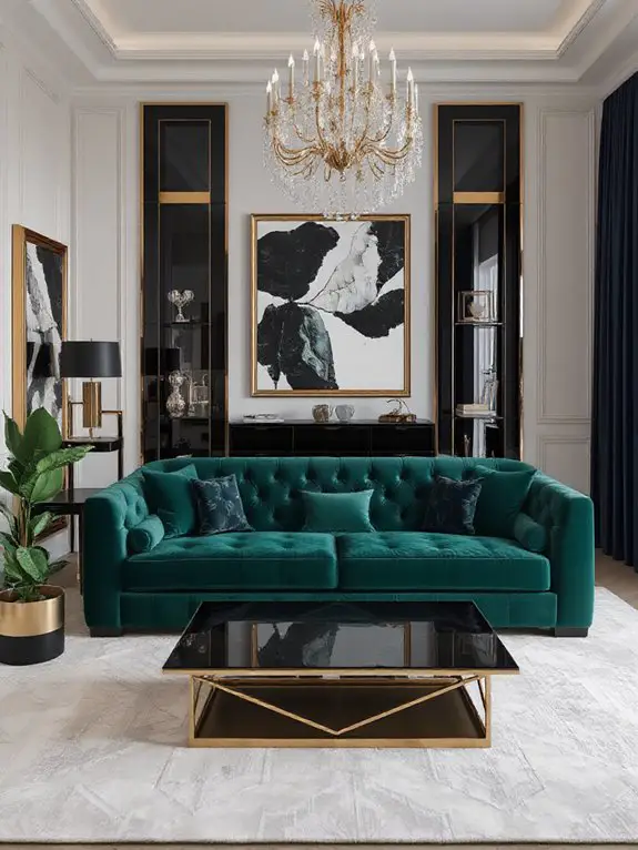 glamorous bold elegant luxurious