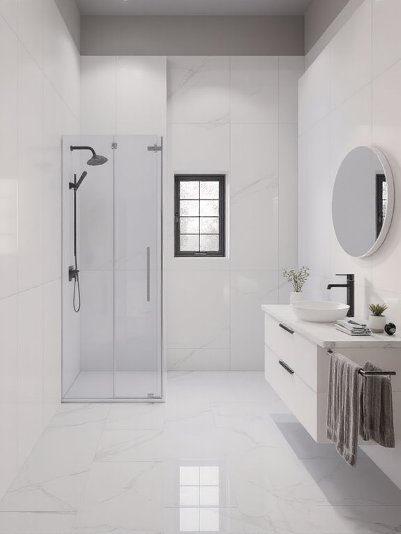 large tiles expand space