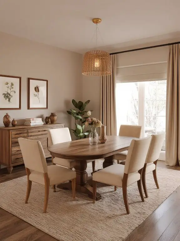 layered warm wood elegance