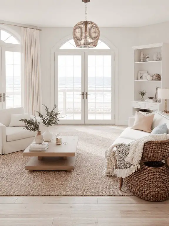 light airy coastal serenity