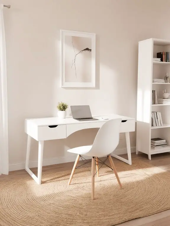 light colors enhance space