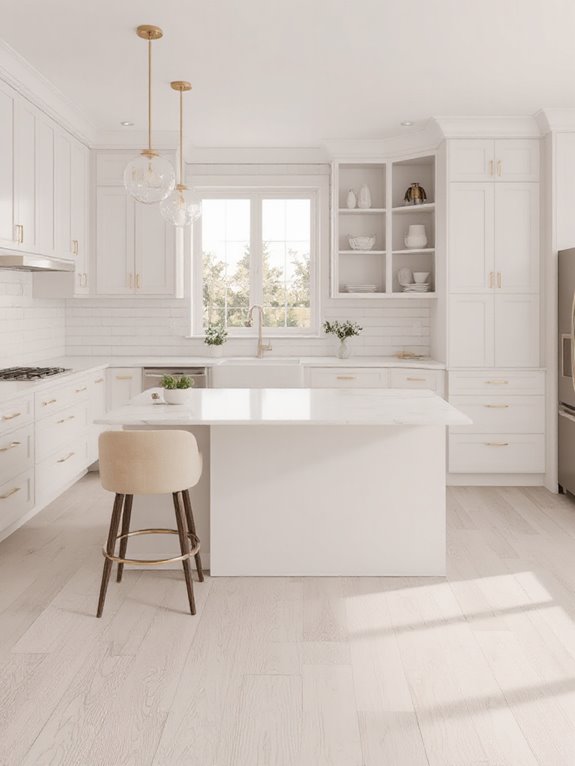 light flowing open design