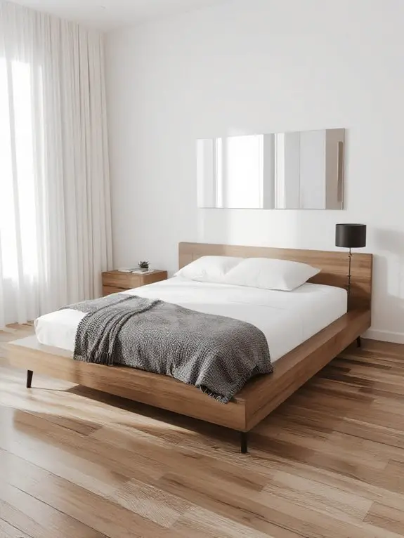 low profile storage modern style