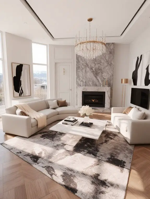 luxurious faux fur throws