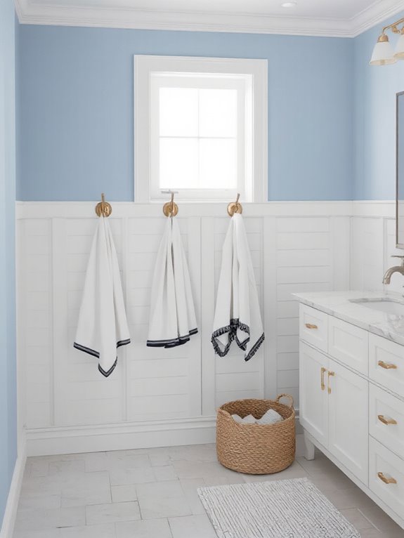 maritime rope towel hooks