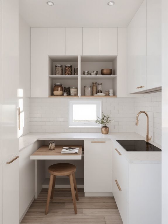 maximize small kitchen space