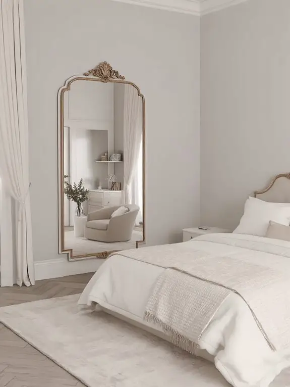 mirrors amplify natural light