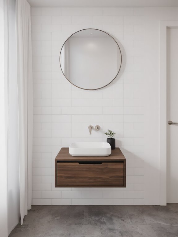modern space saving faucet