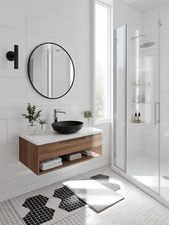 modern subway tile twists