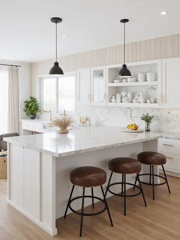 modern yet classic kitchens
