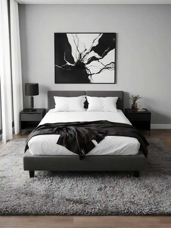 monochromatic serene simplicity