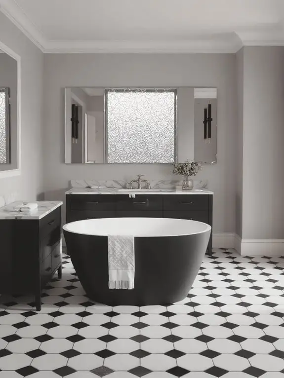 moody patterned durable tiles