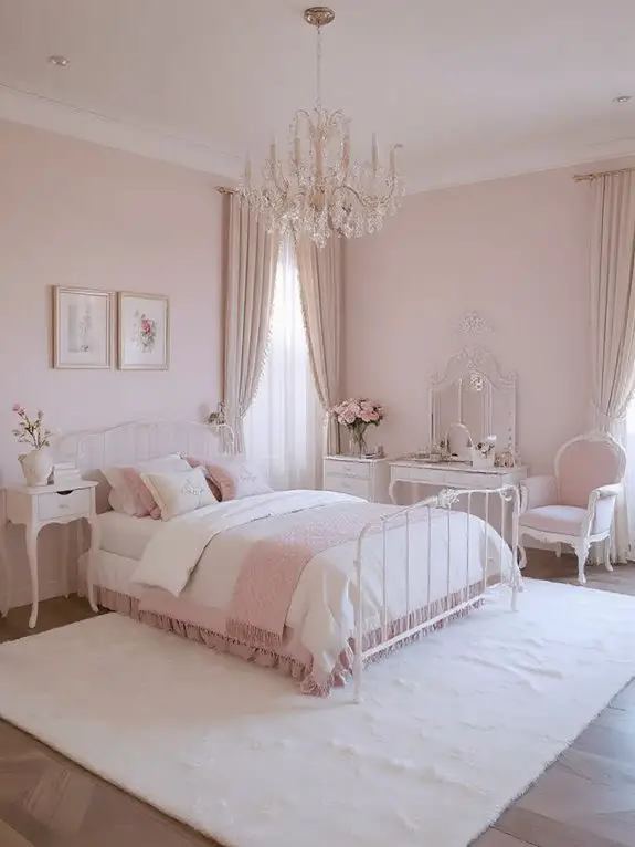 muted pink serenity scheme