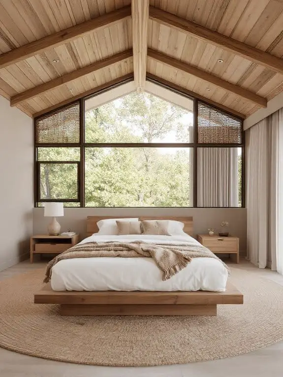 natural ceiling textured warmth