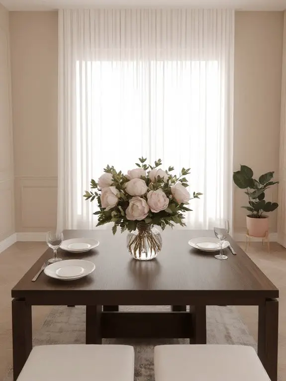 natural decor boosts ambiance