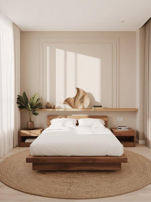 natural sculptural art placement