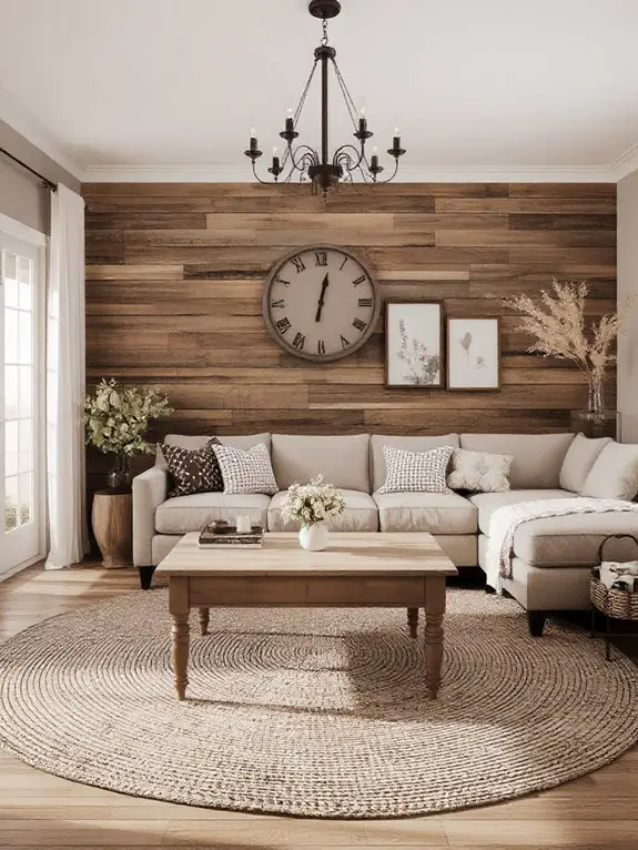 natural wood warm charm