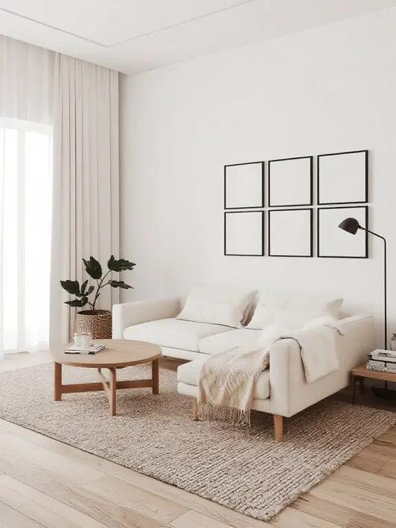 neutral functional minimalist warmth