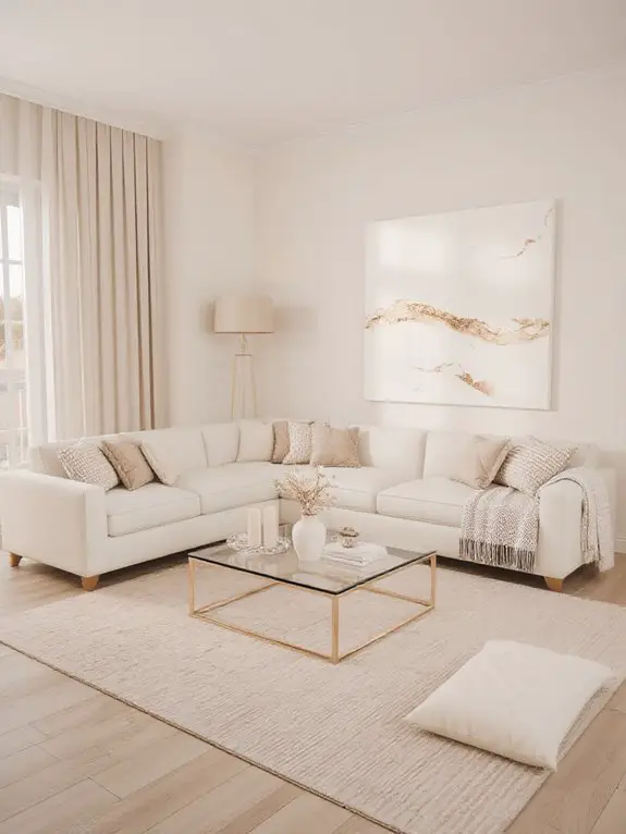 neutral layered cream elegance