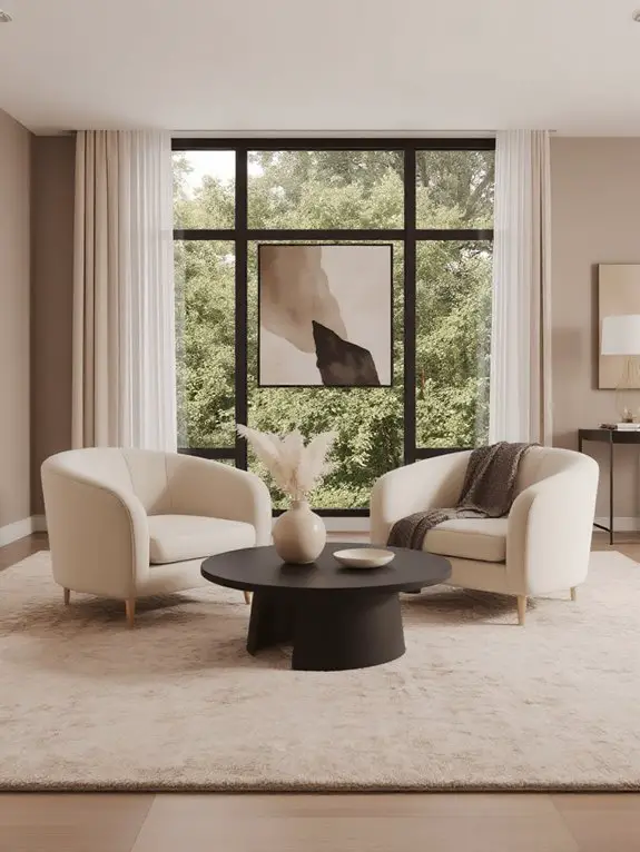 plush comfy round chairs