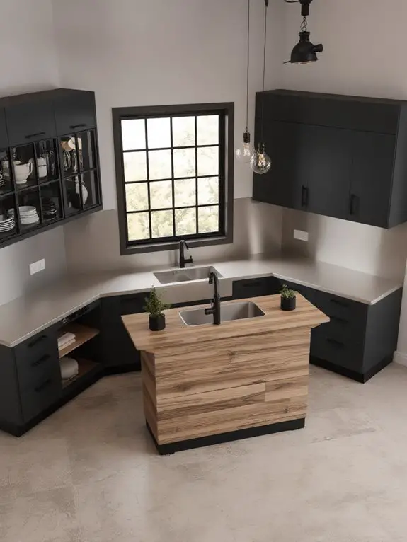 raw utilitarian minimalist industrial
