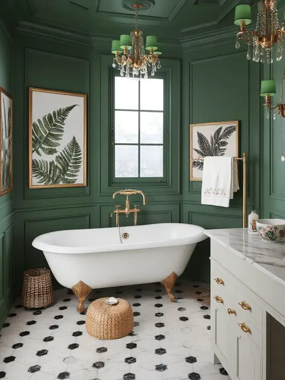 retro botanical elegance