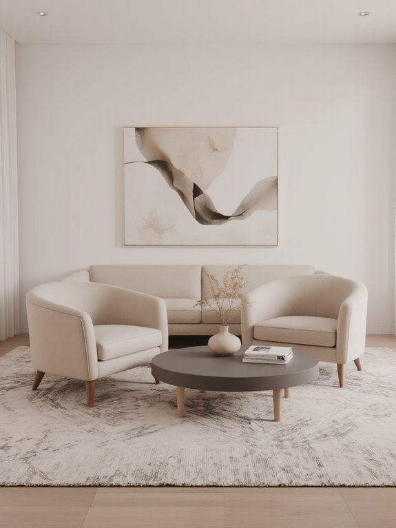 rounded comfort complements contrast