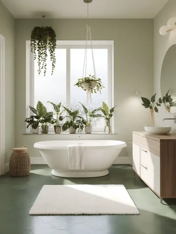 serene botanical retreat design