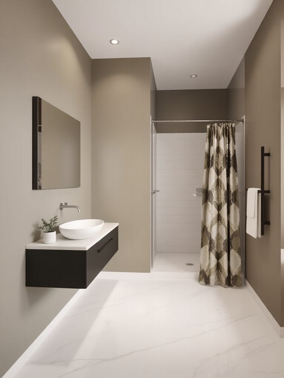 serene minimalist olive elegance