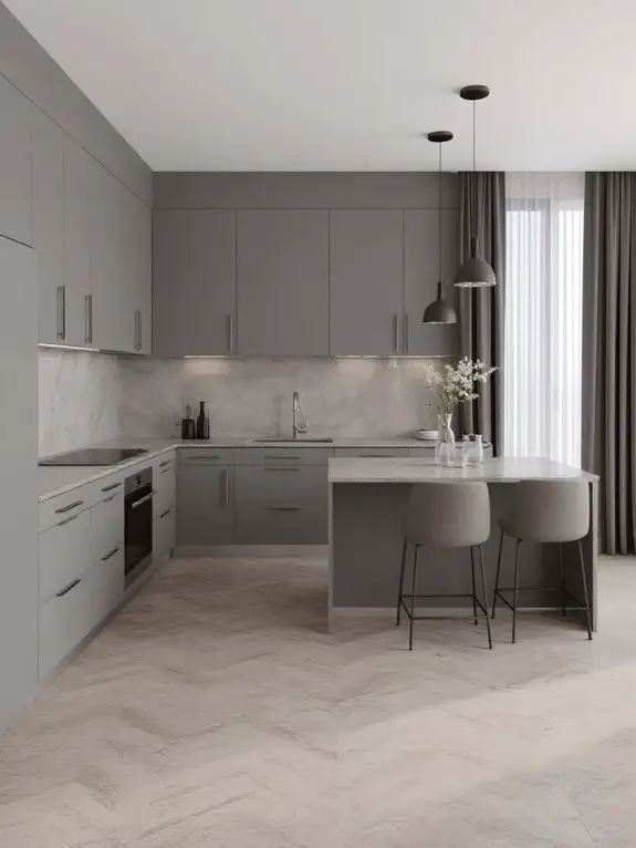 sleek gray harmony design