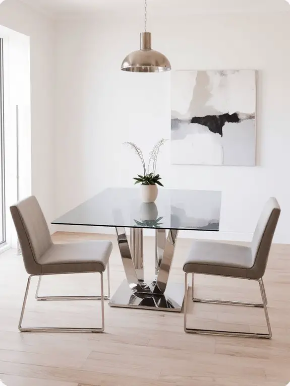 sleek reflective minimalist functional