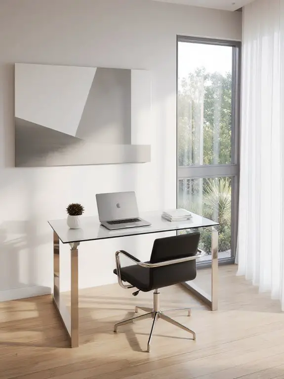 sleek transparent workspace enhancer