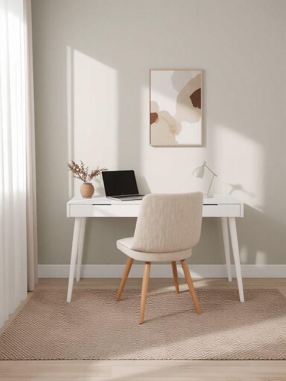 soft calming office colors