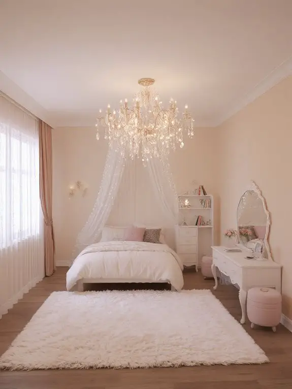 soft glowing bedroom retreat