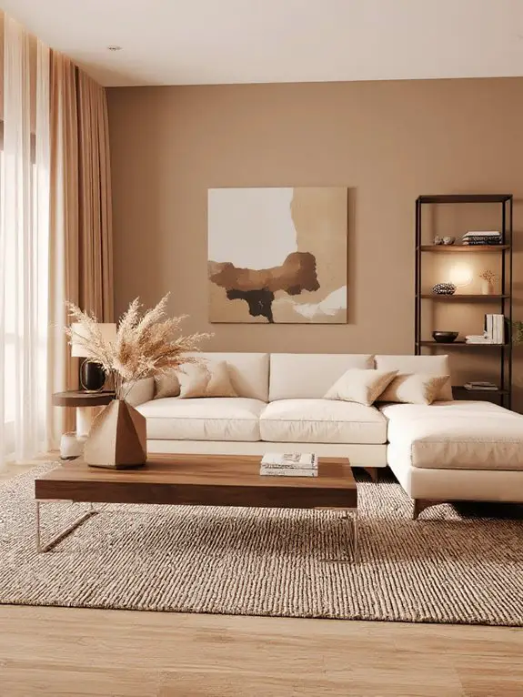soft layered warm glow