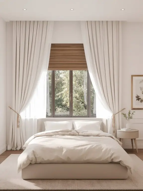 soft light filtering window treatments