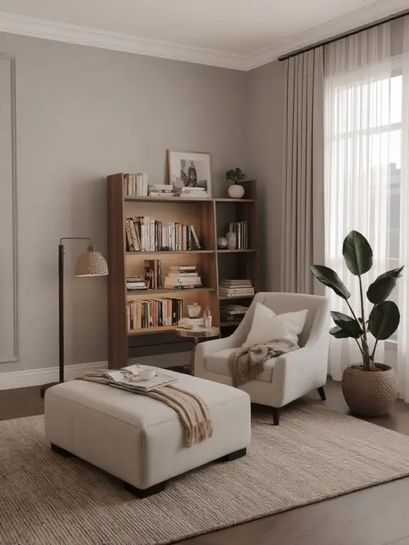 soft lit window retreat