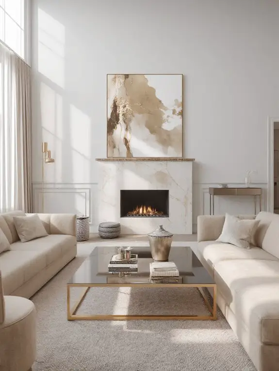 sophisticated metallic details
