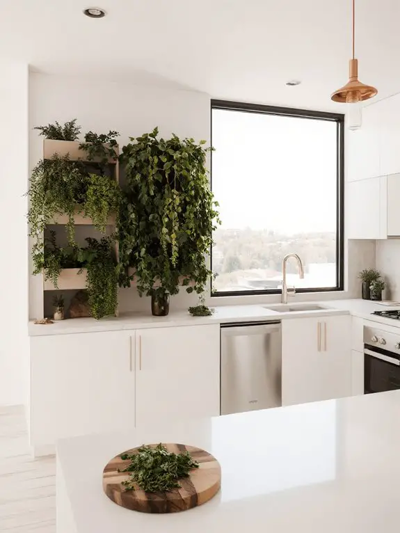 space saving herb gardens
