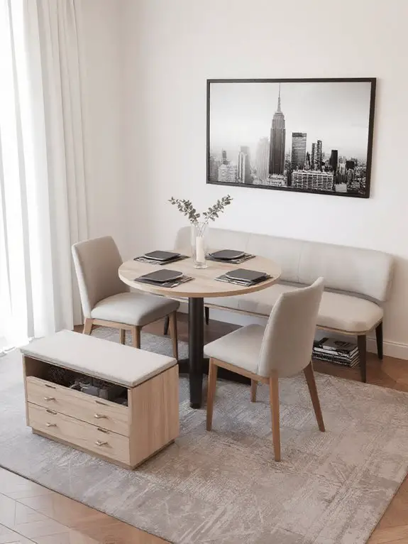 space saving versatile dining solutions