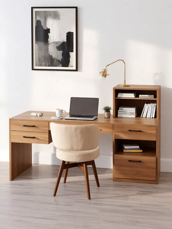 storage integrated desk solutions