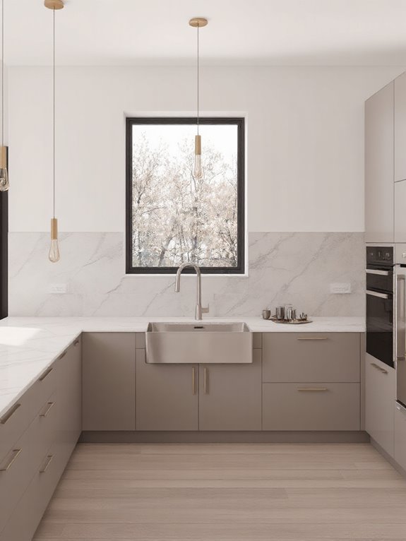 streamlined warm minimalist design