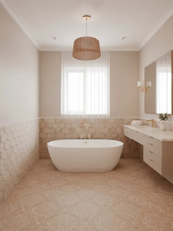 subtle beige moroccan elegance