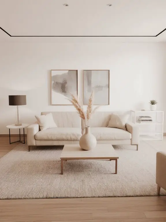 texture enhances minimalist warmth