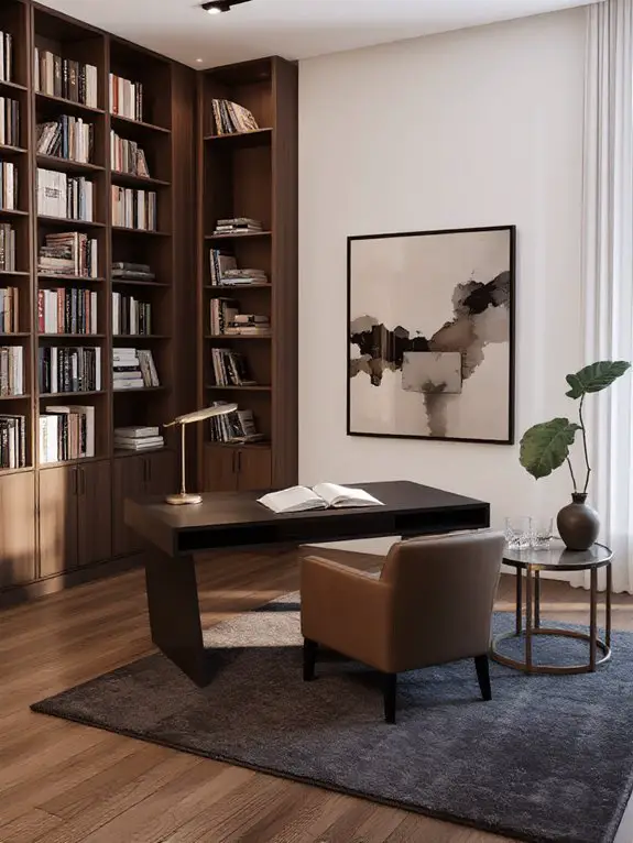 timeless bookshelf sophistication