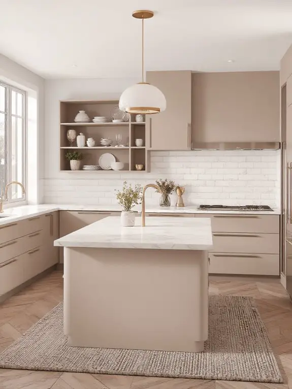 timeless taupe gold elegance